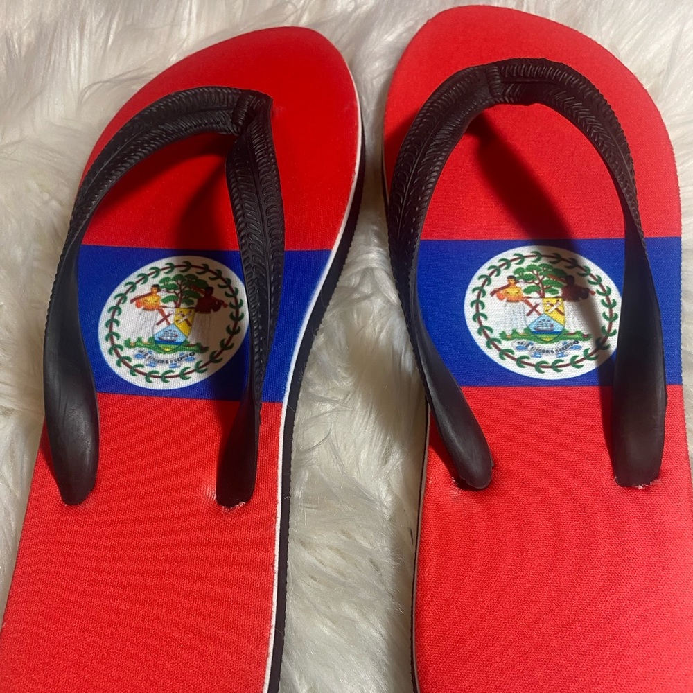 Belize flip flops men’s 8 women’s 10